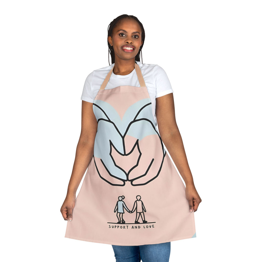 Support and Love Apron with 5-Color Straps