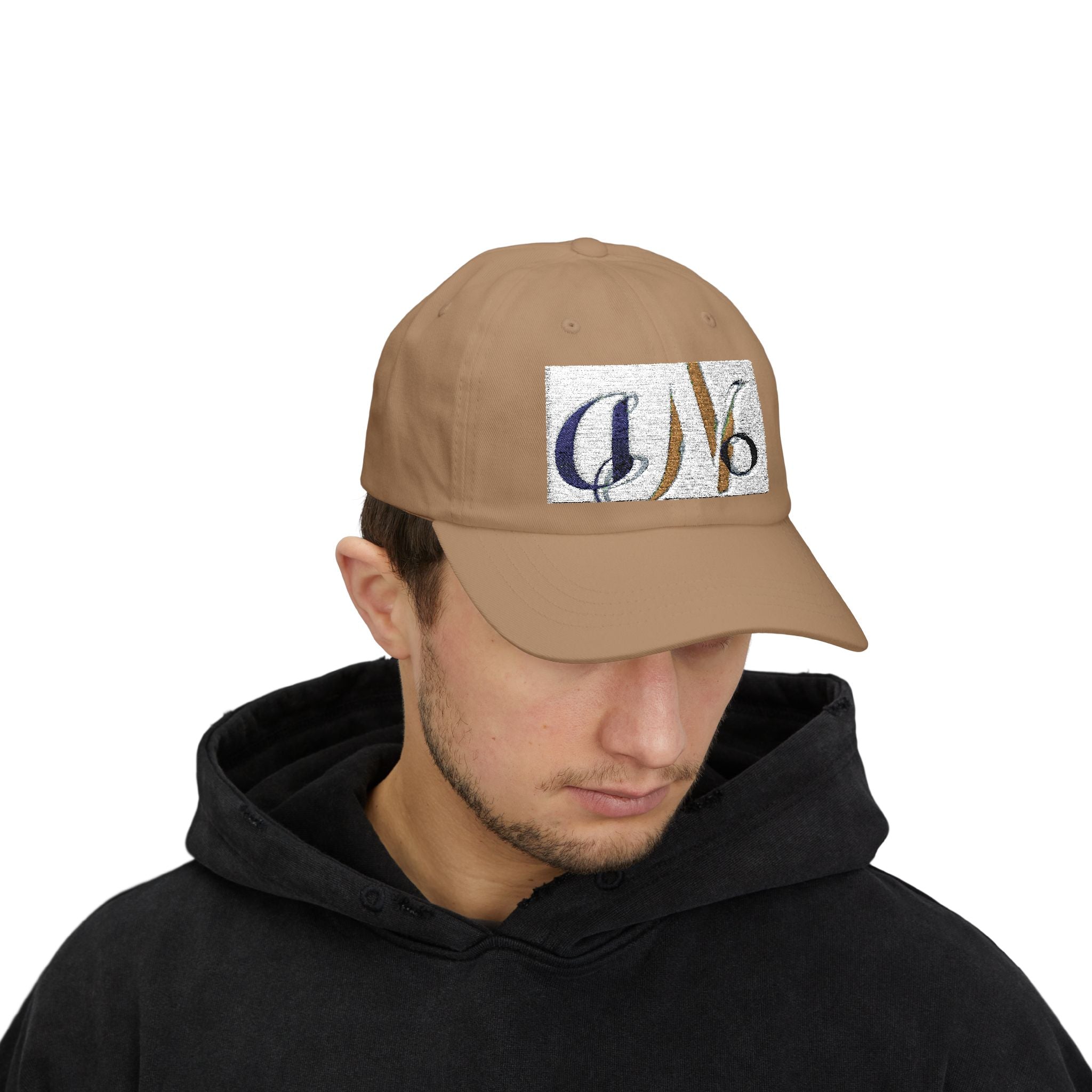 Stylish Classic Dad Cap with Elegant Monogram Design