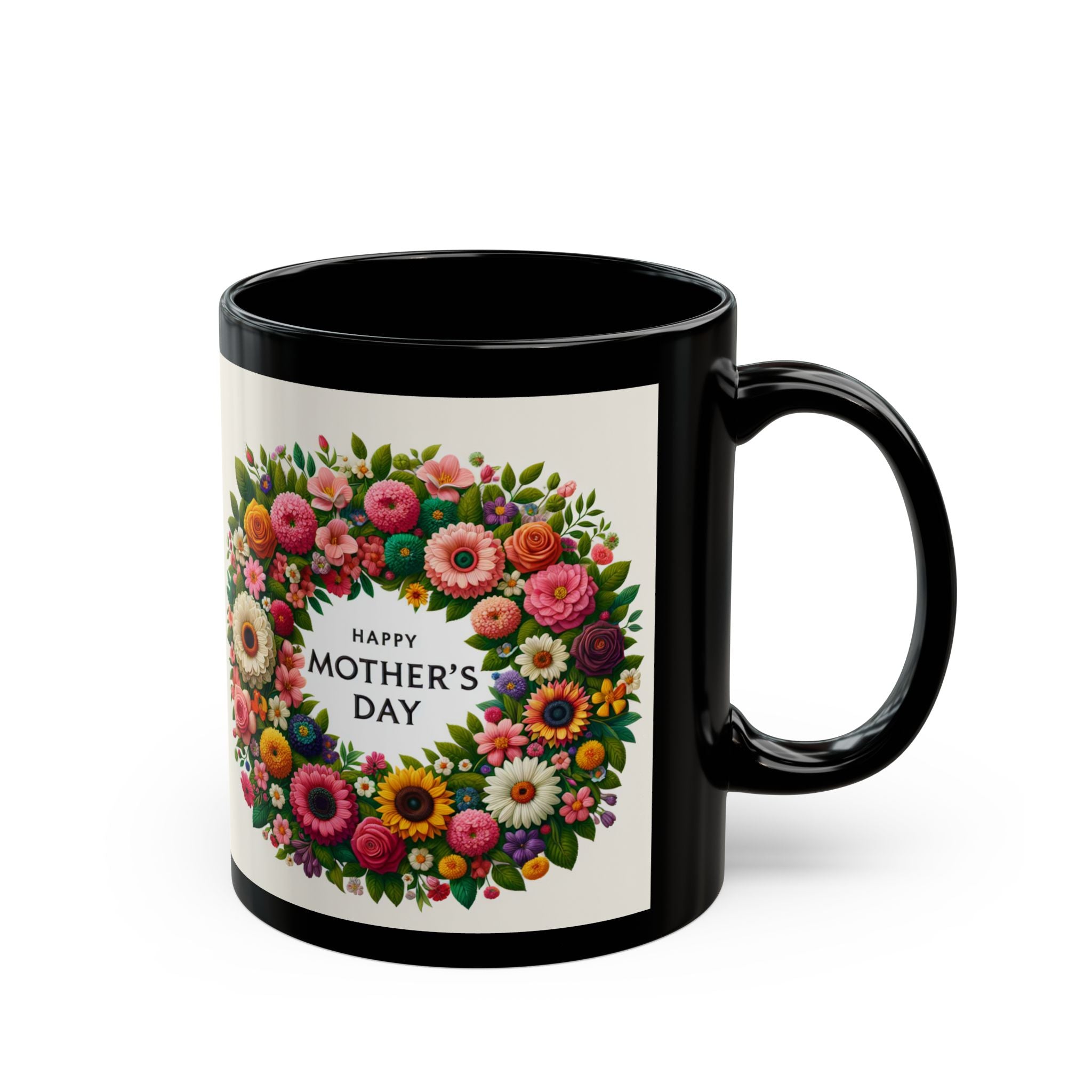 Floral Mother's Day Mug - Gift for Mom - 11oz & 15oz