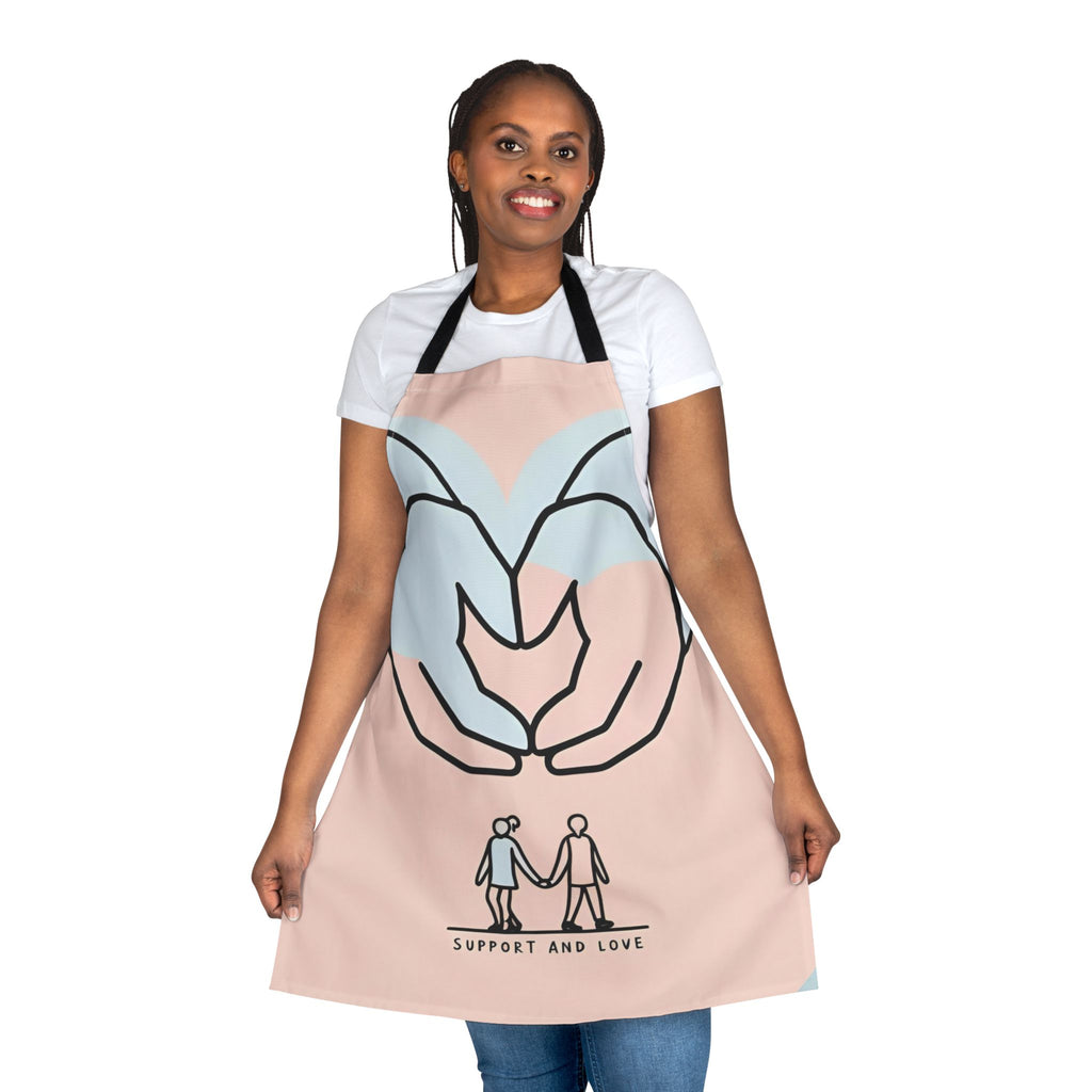 Support and Love Apron with 5-Color Straps
