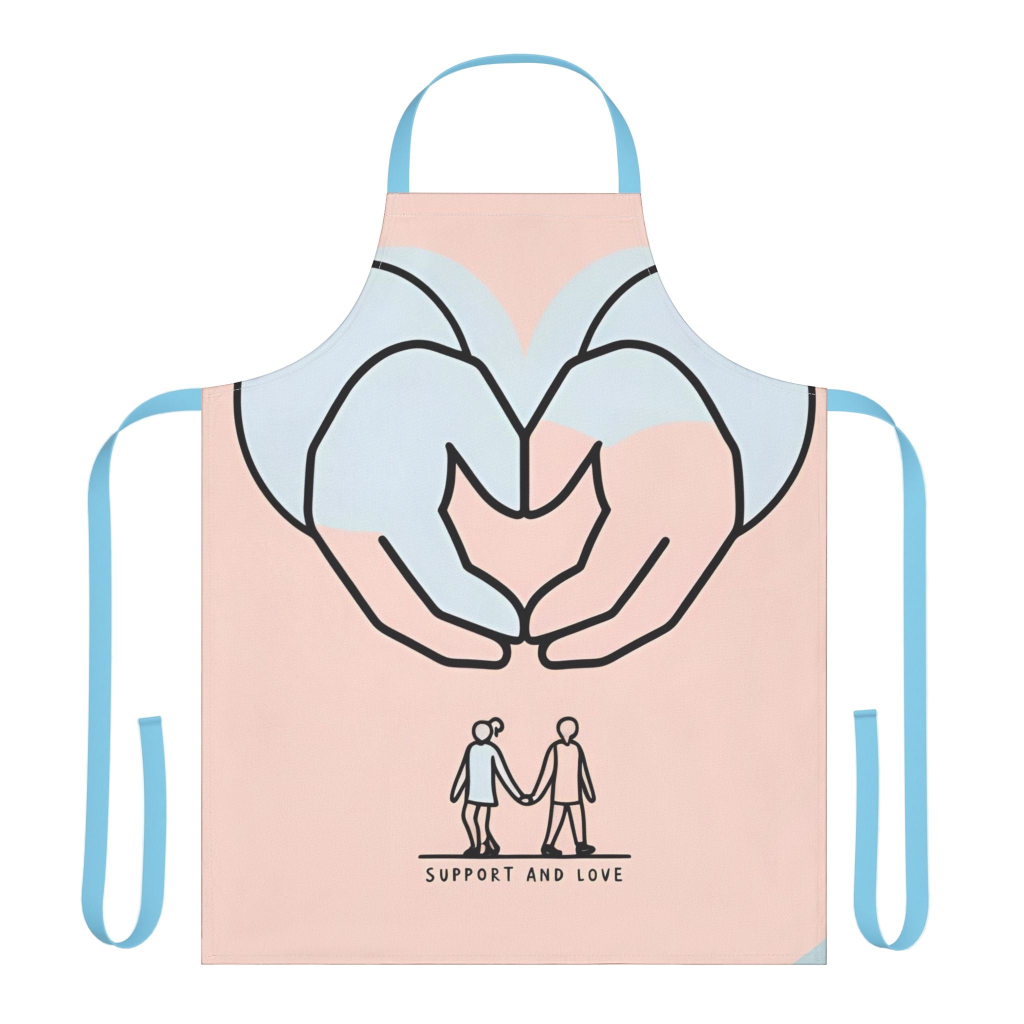 Support and Love Apron with 5-Color Straps