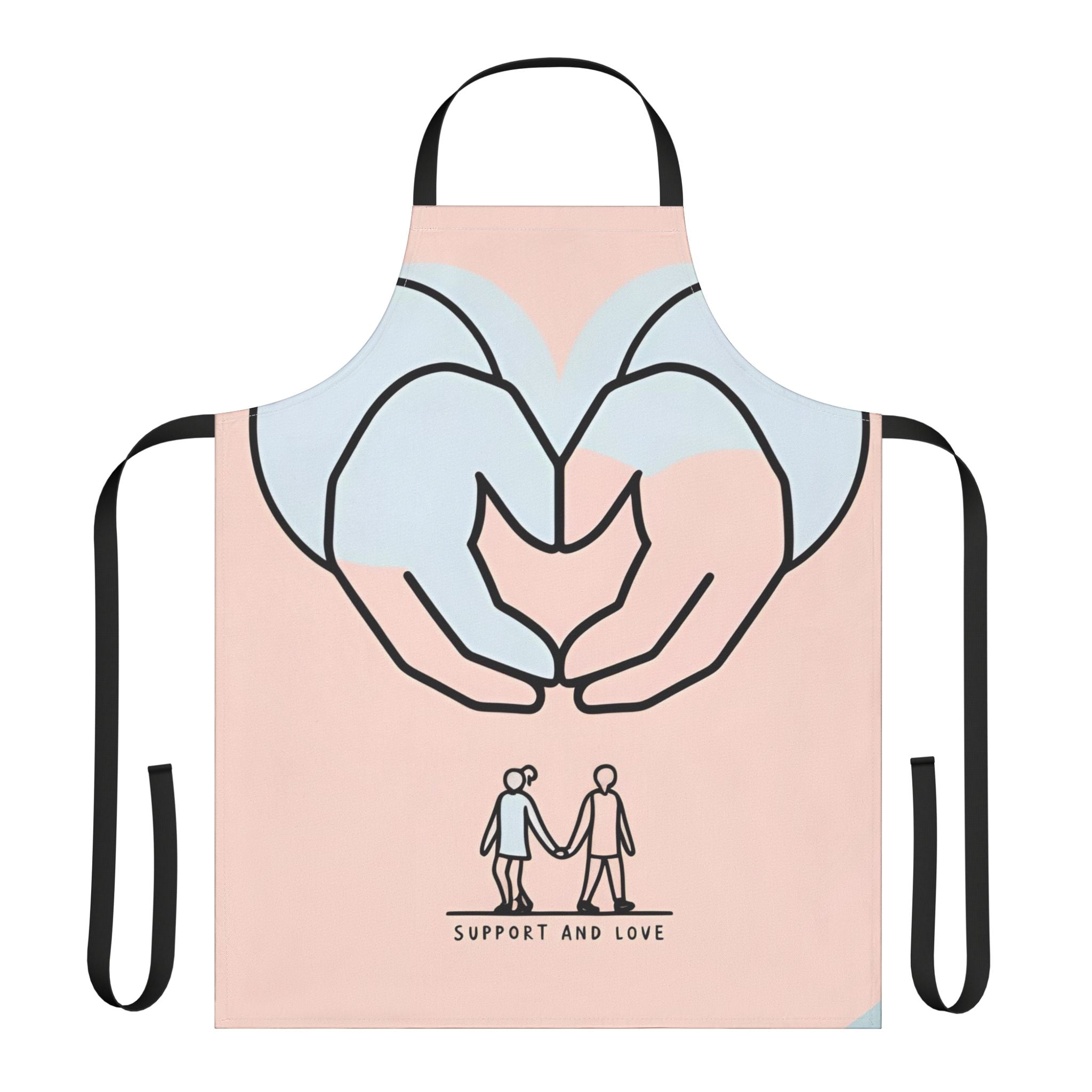 Support and Love Apron with 5-Color Straps