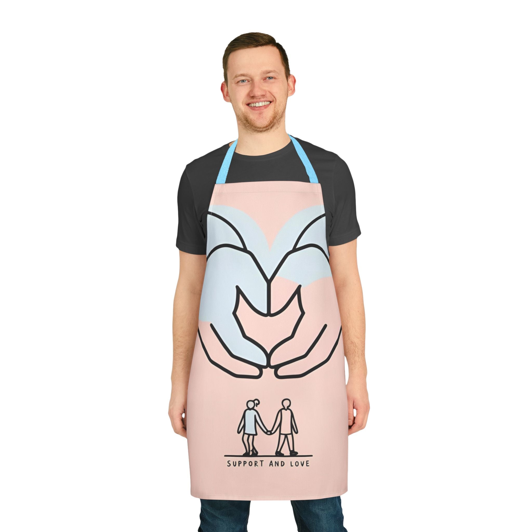 Support and Love Apron with 5-Color Straps