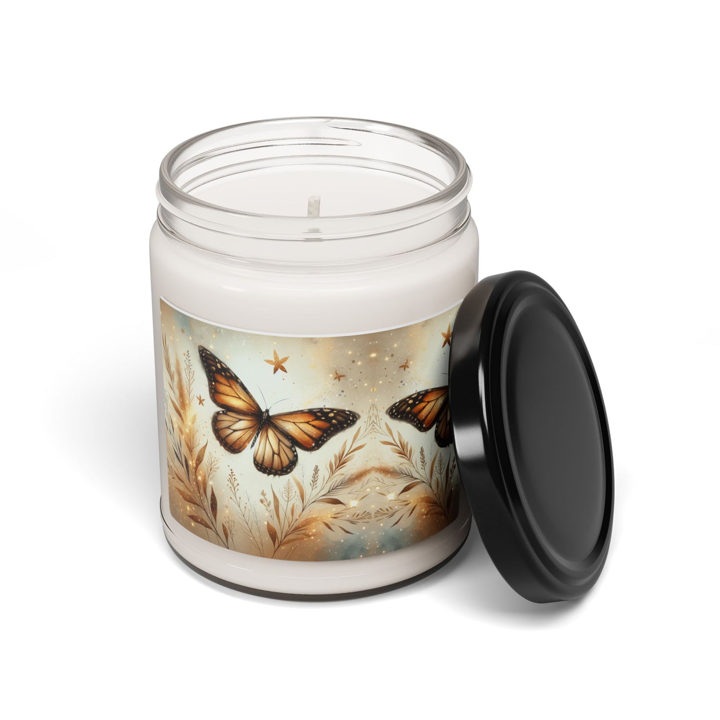 Butterfly Dreams Scented Soy Candle - 9oz - Eco-Friendly Aromatherapy for Relaxation & Home Decor