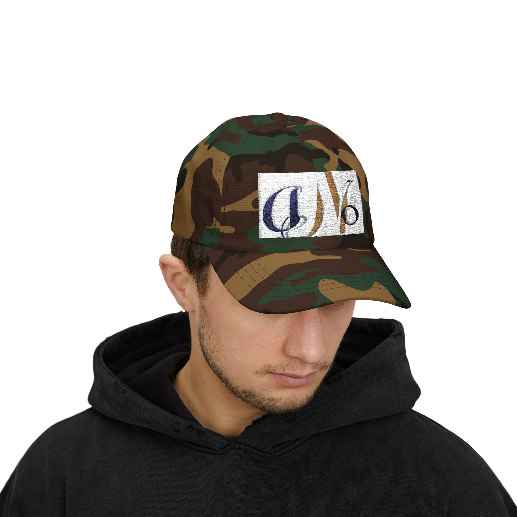 Stylish Classic Dad Cap with Elegant Monogram Design