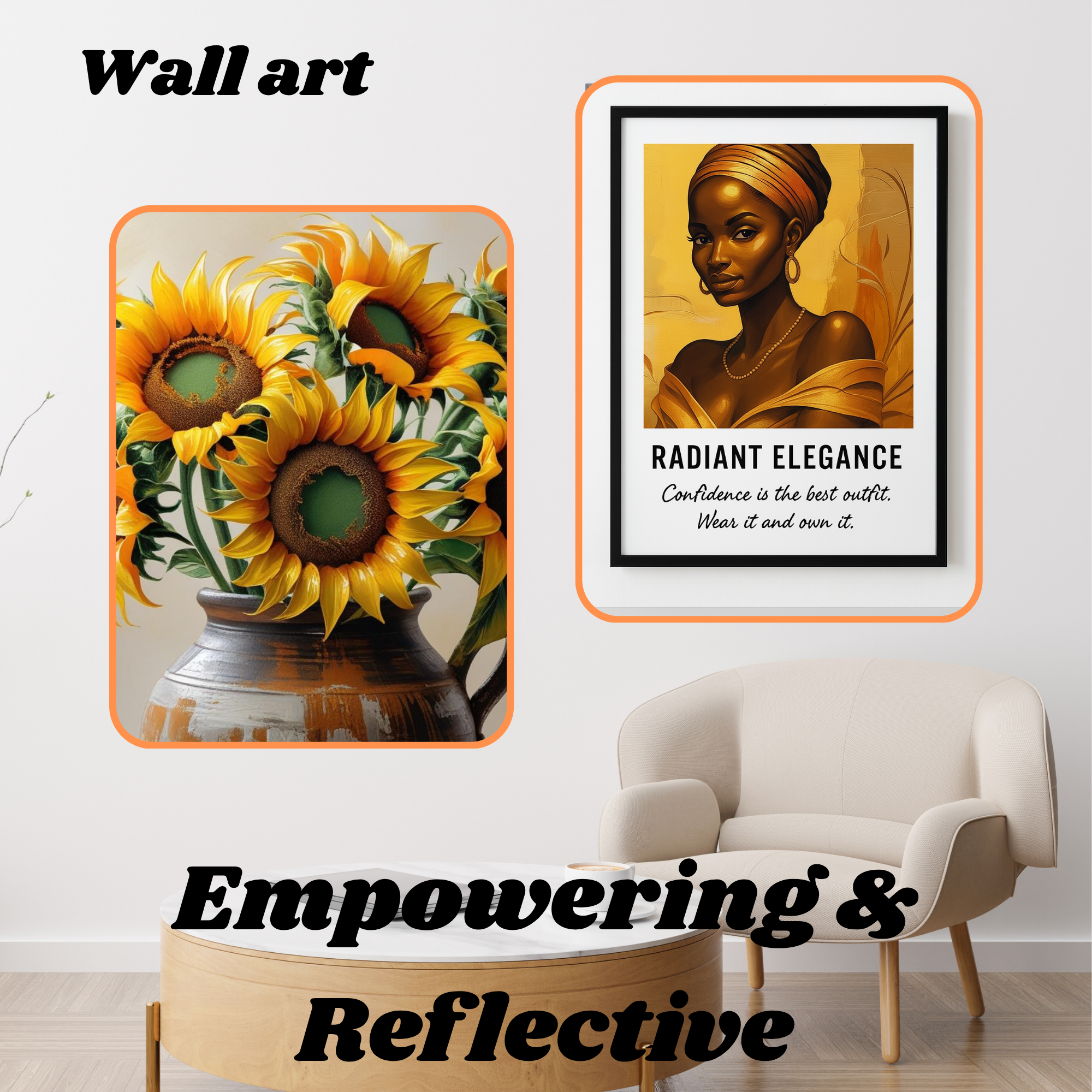 Radiant Elegance-Wall art