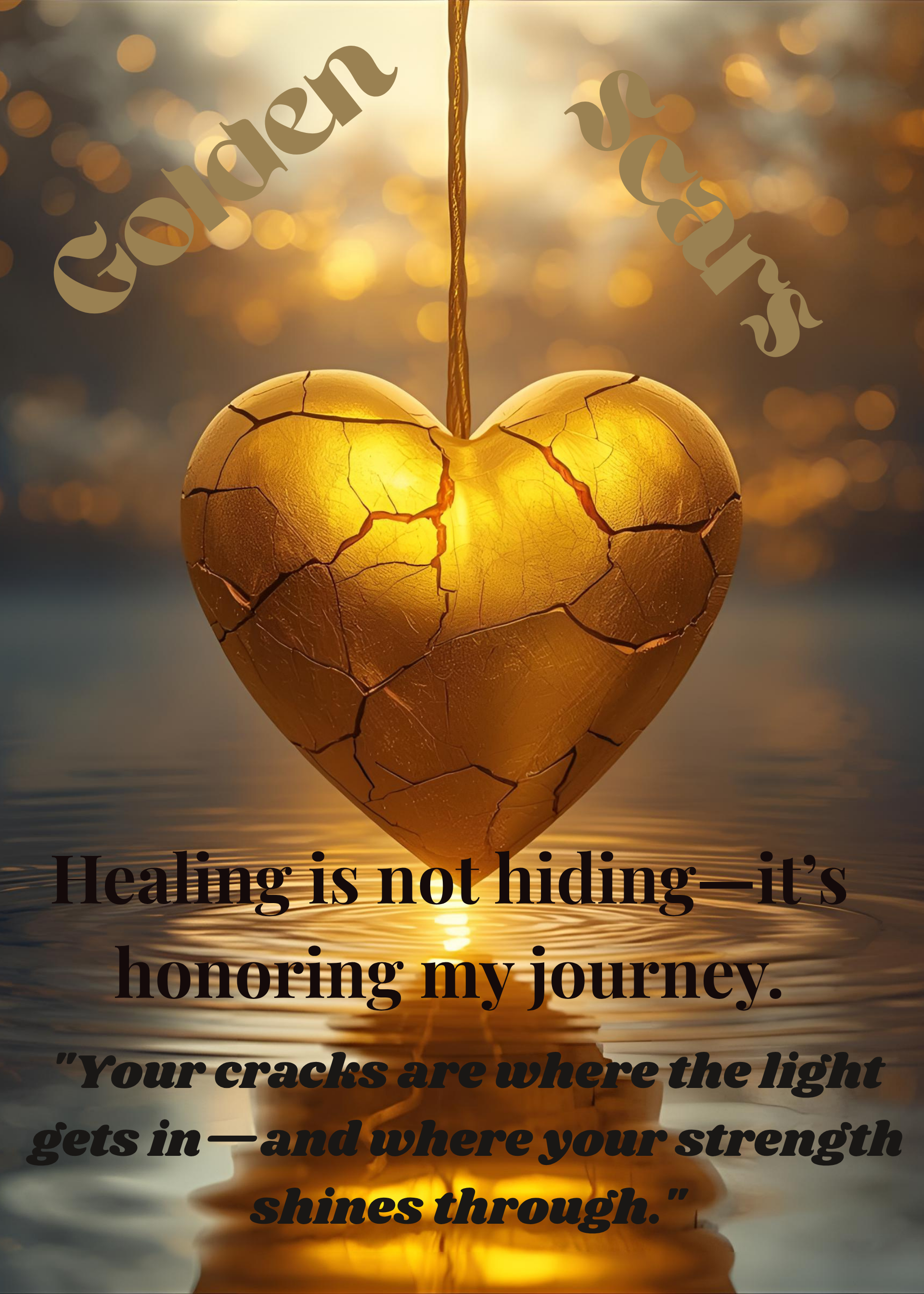 Golden Scars Wall art2