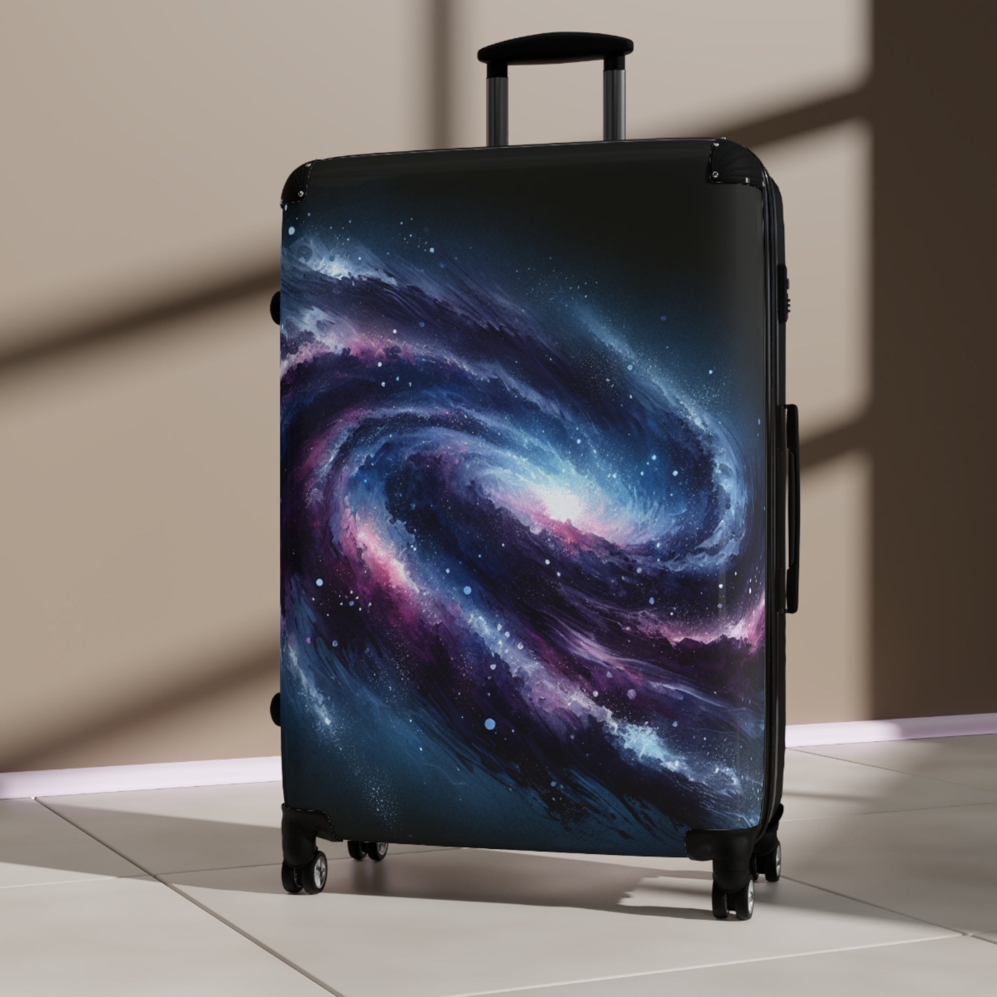 Cosmic Galaxy Suitcase - Stylish Travel Luggage for Adventurers