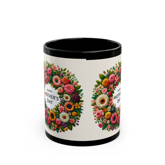 Floral Mother's Day Mug - Gift for Mom - 11oz & 15oz