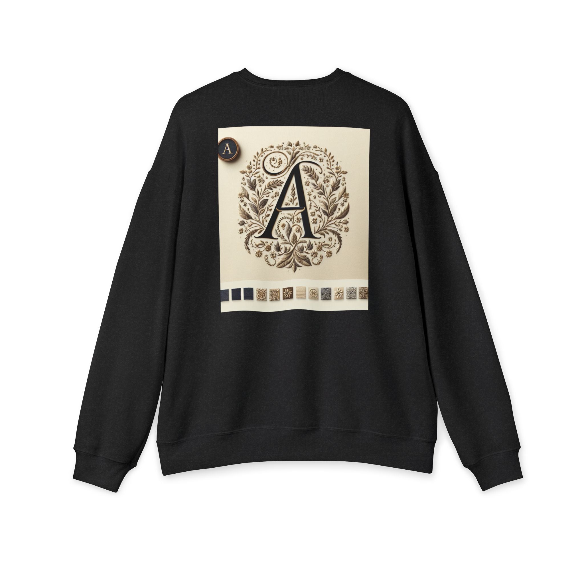Personalized Monogram Unisex Drop Shoulder Sweatshirt