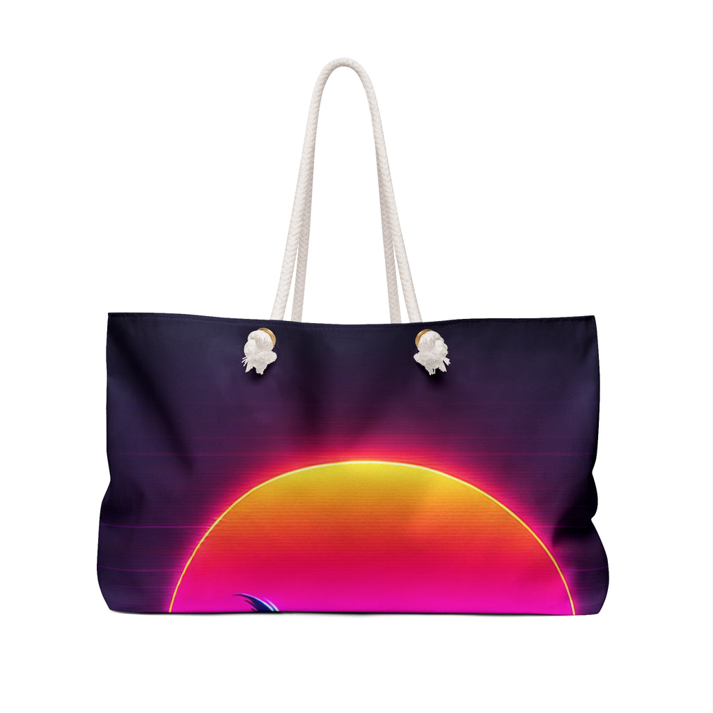 Vibrant Sunset Weekender Bag - Perfect for Travel & Getaways