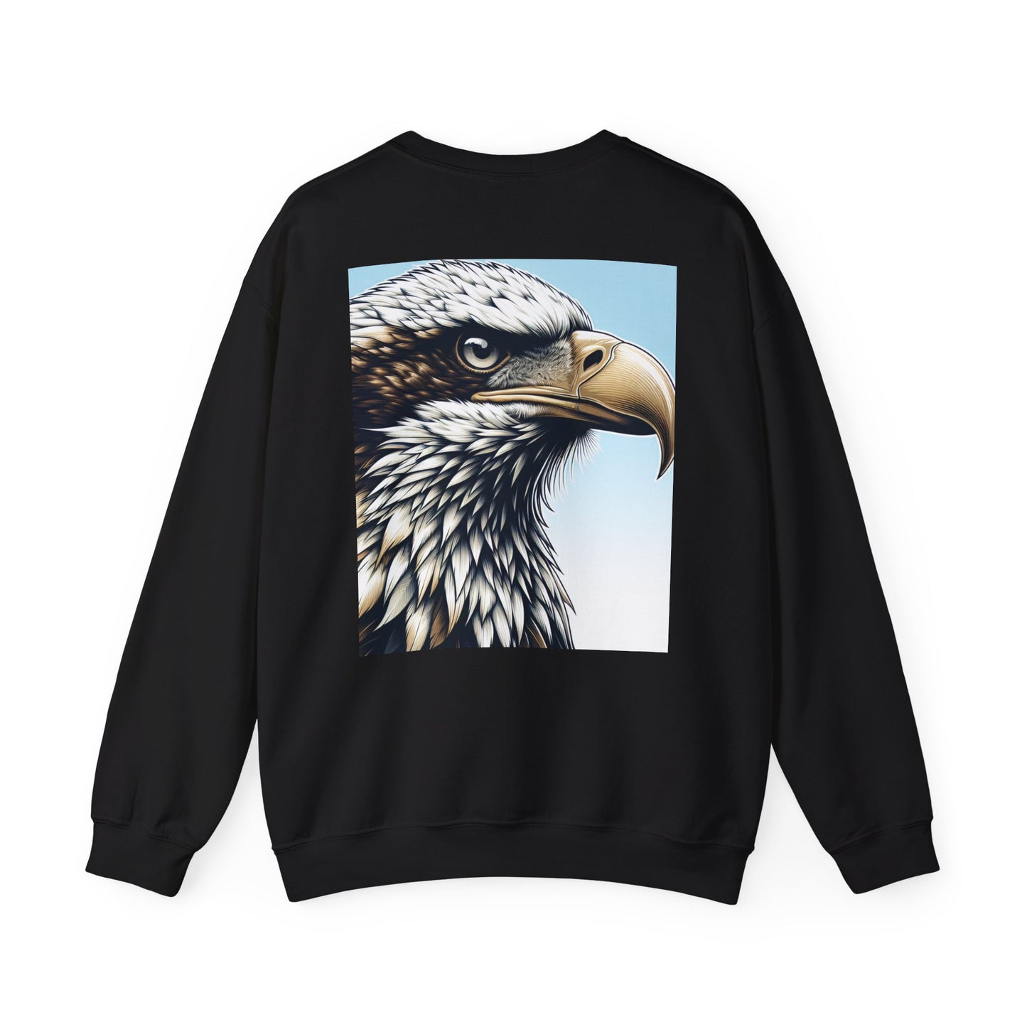 Unisex Heavy Blend Crewneck Sweatshirt - 'Unbreakable Spirit' Eagle Design