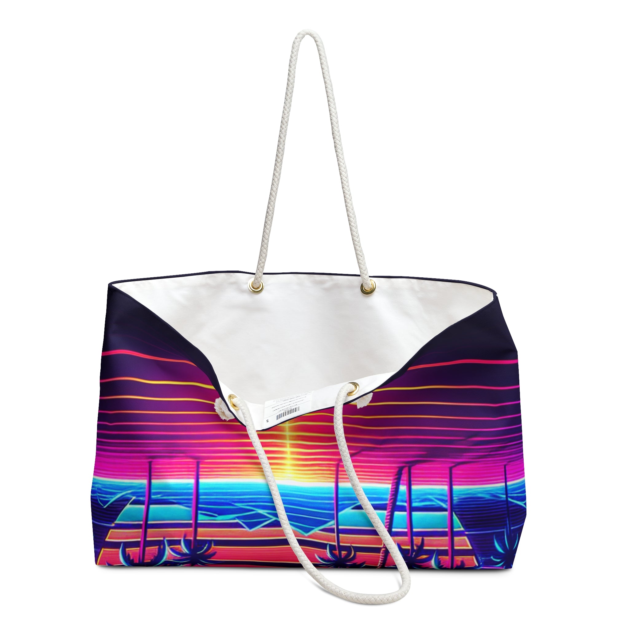 Vibrant Sunset Weekender Bag - Perfect for Travel & Getaways