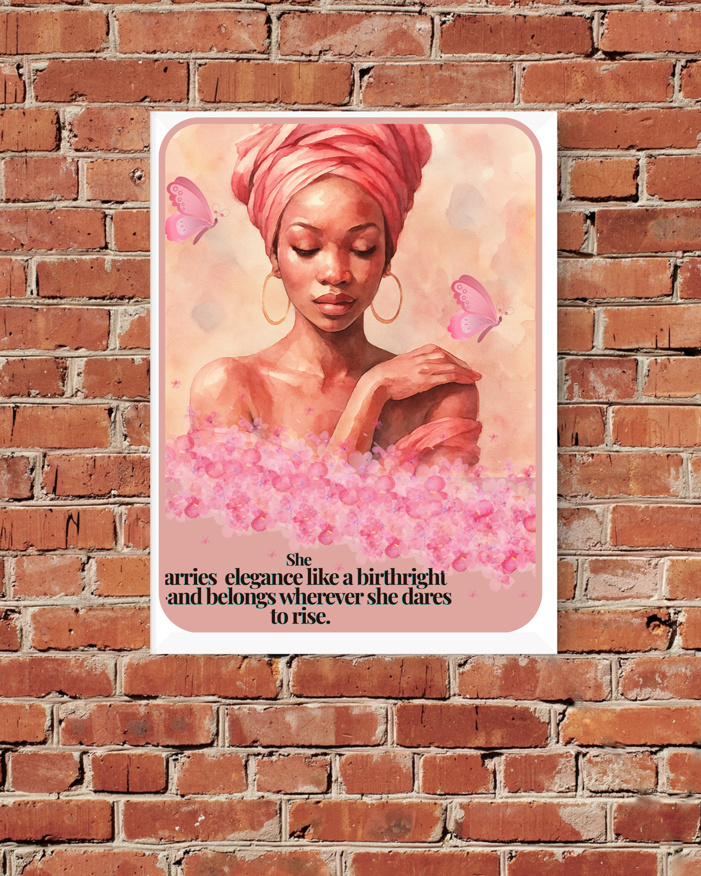 Elegance&Belonging wall art