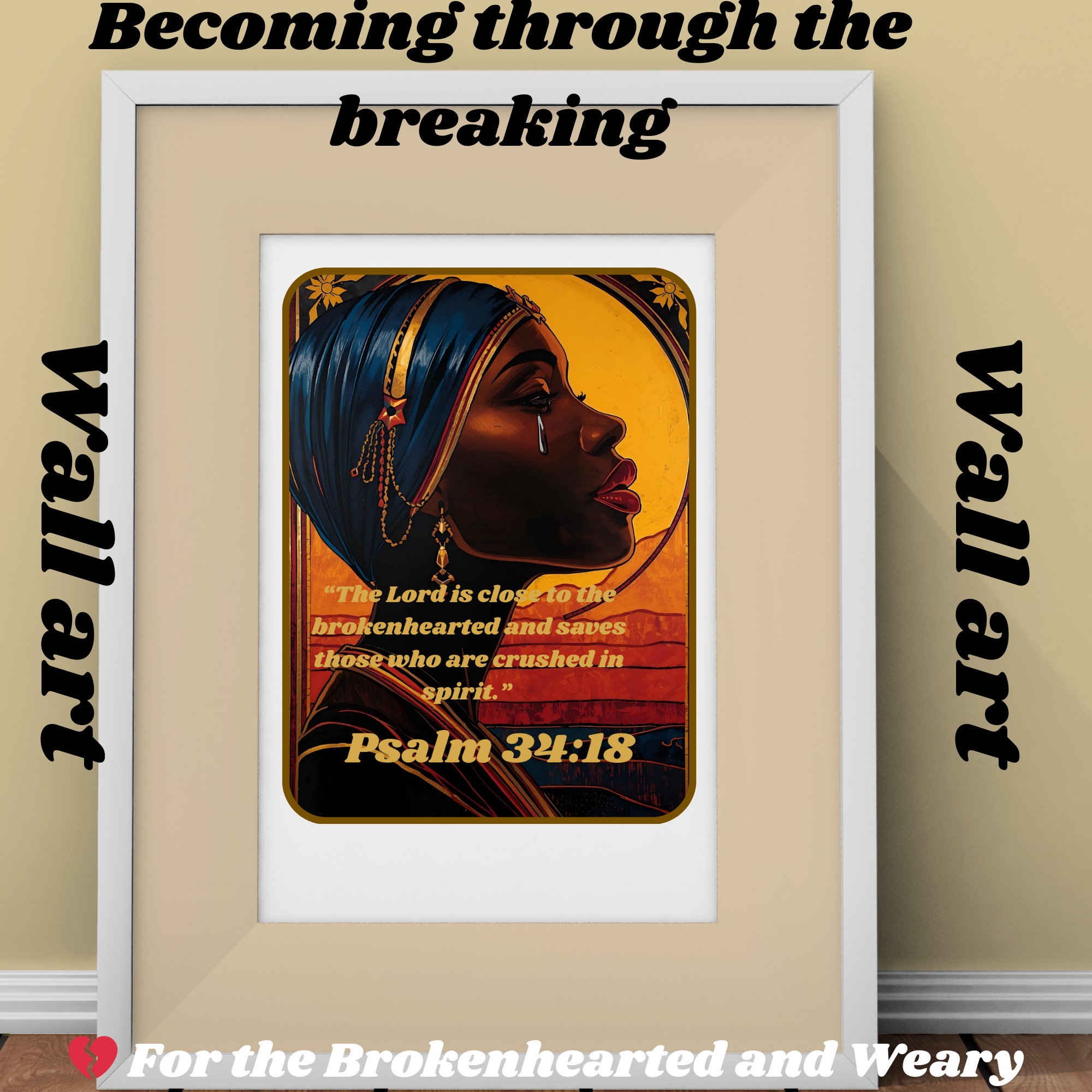 Becoming through the breaking-wall art