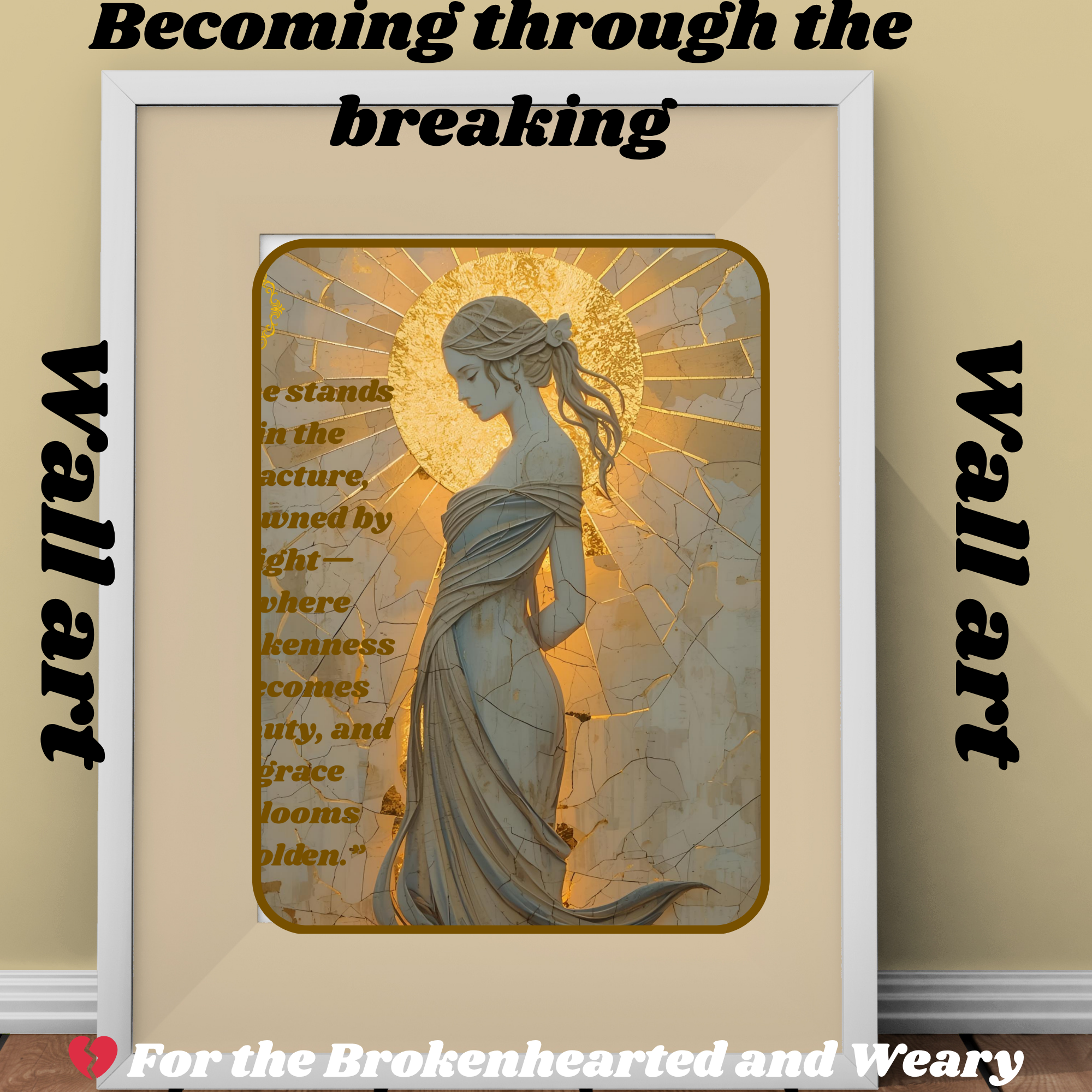 Becoming Through the Breaking-Wall art