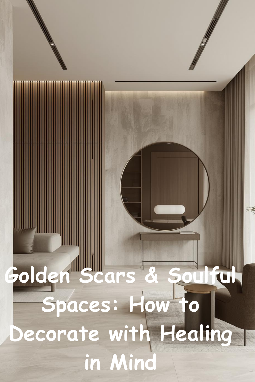 Golden Scars & Soulful Spaces: How to Decorate with Healing in Mind-Styling
