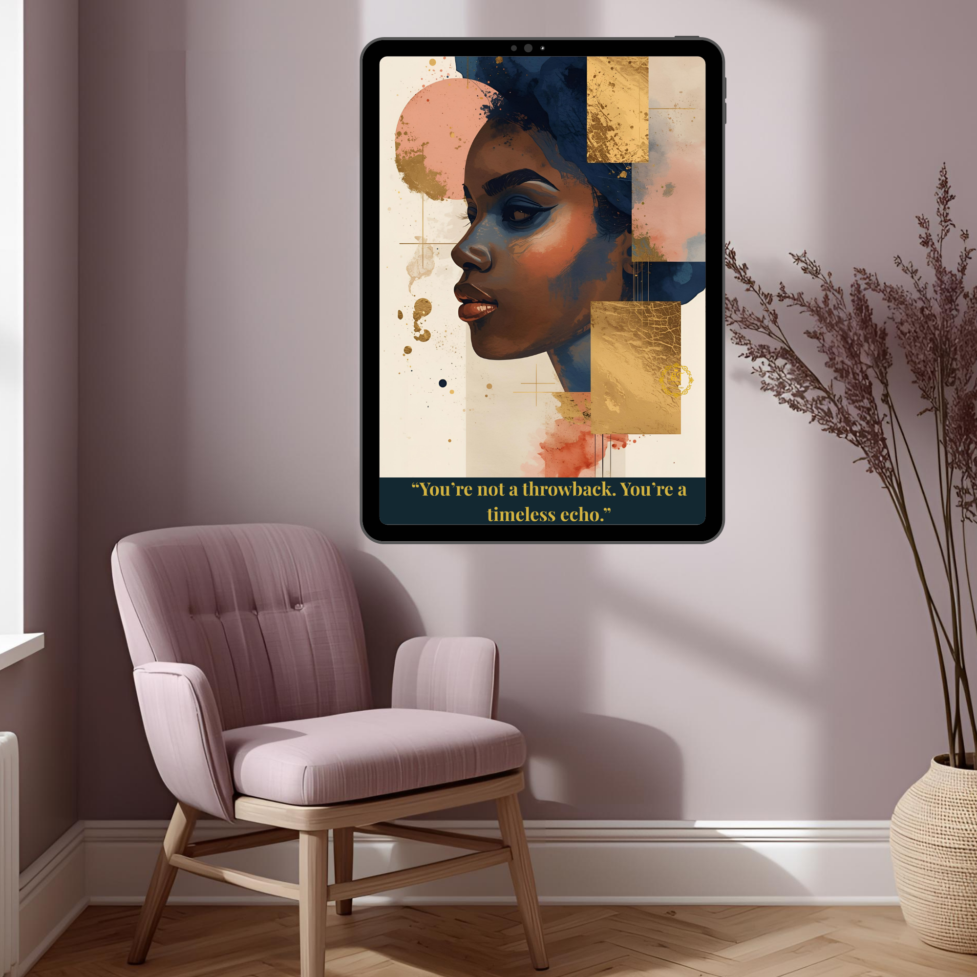 Golden Scars Wall art-7 Timeless