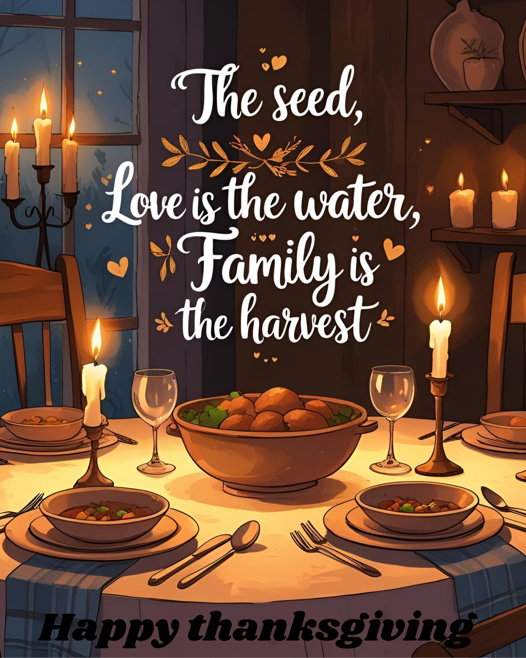 10 Harvest Grace -Thanksgiving Collection 8x10in
