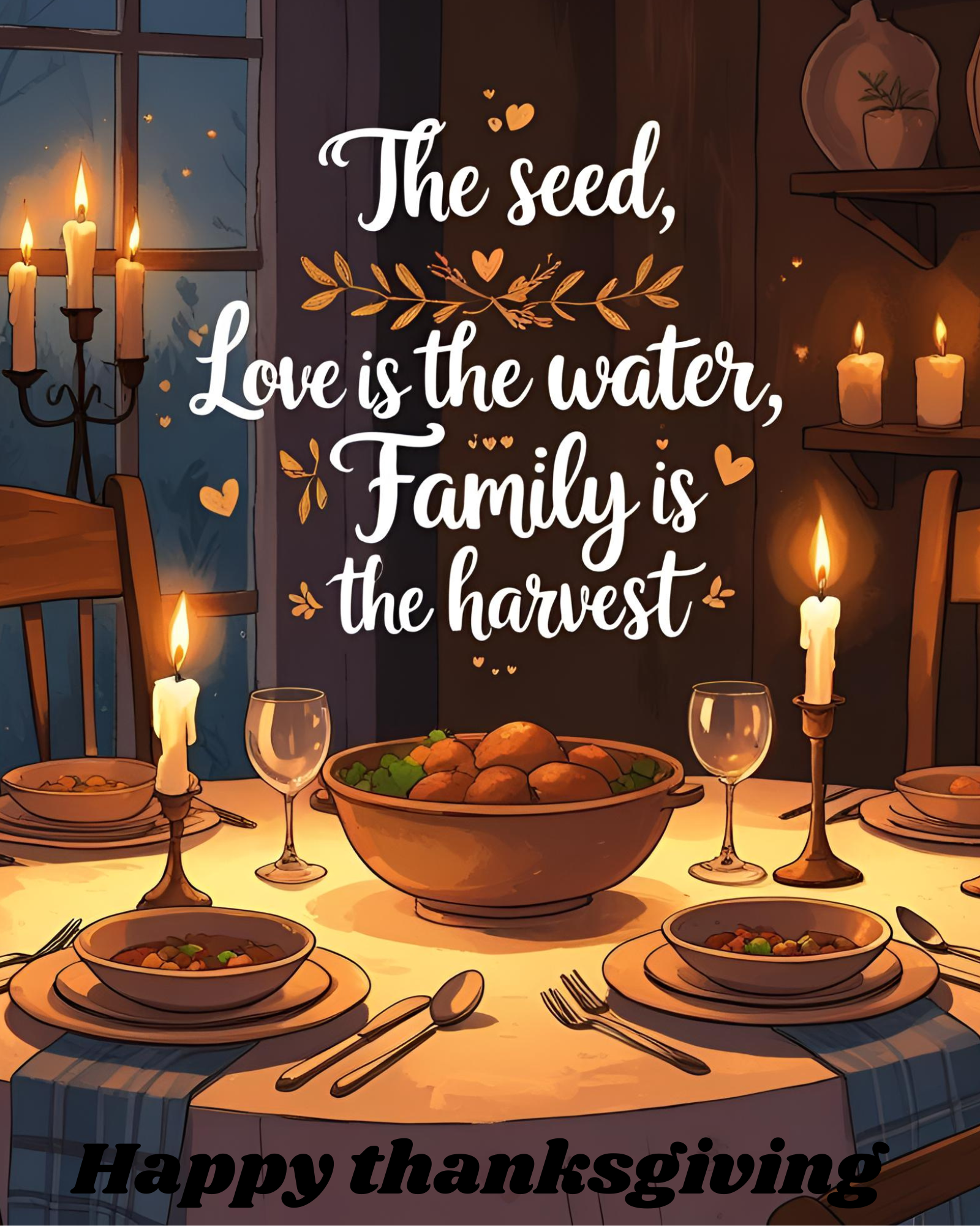 10 Harvest Grace -Thanksgiving Collection 8x10in