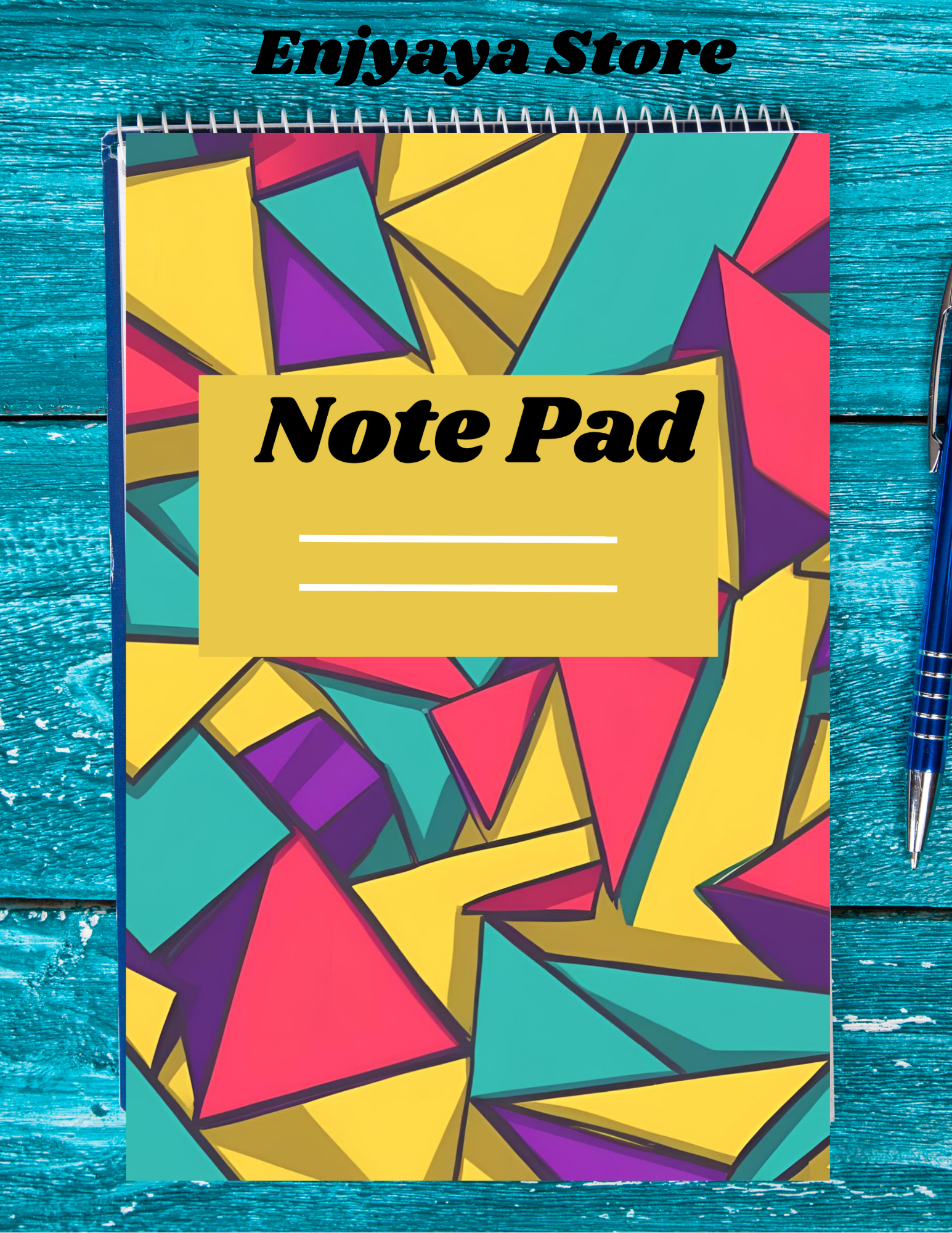 120pages Note Pad 8.5x11in colorful + one Free