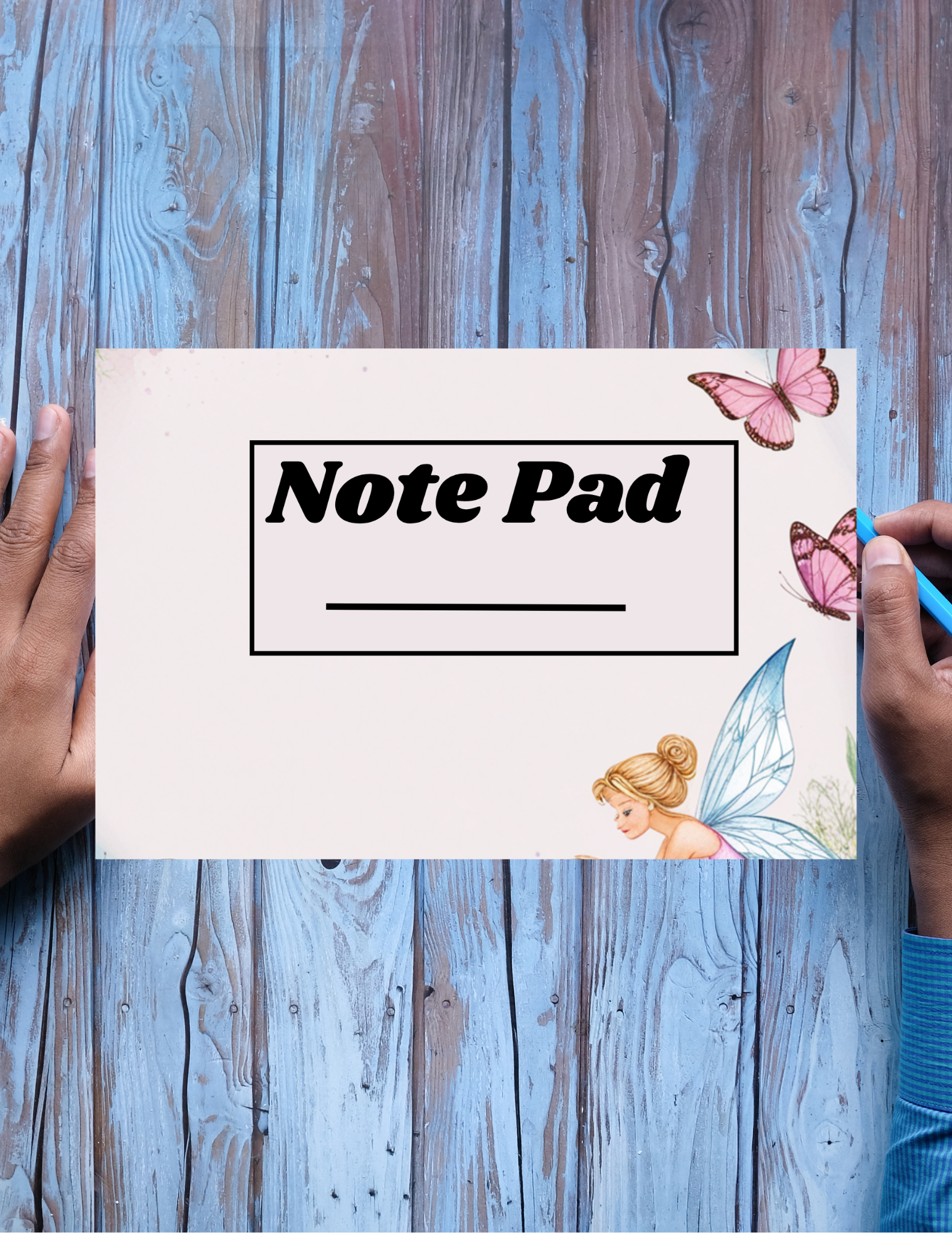120pages Note Pad 8.5x11in colorful + one Free