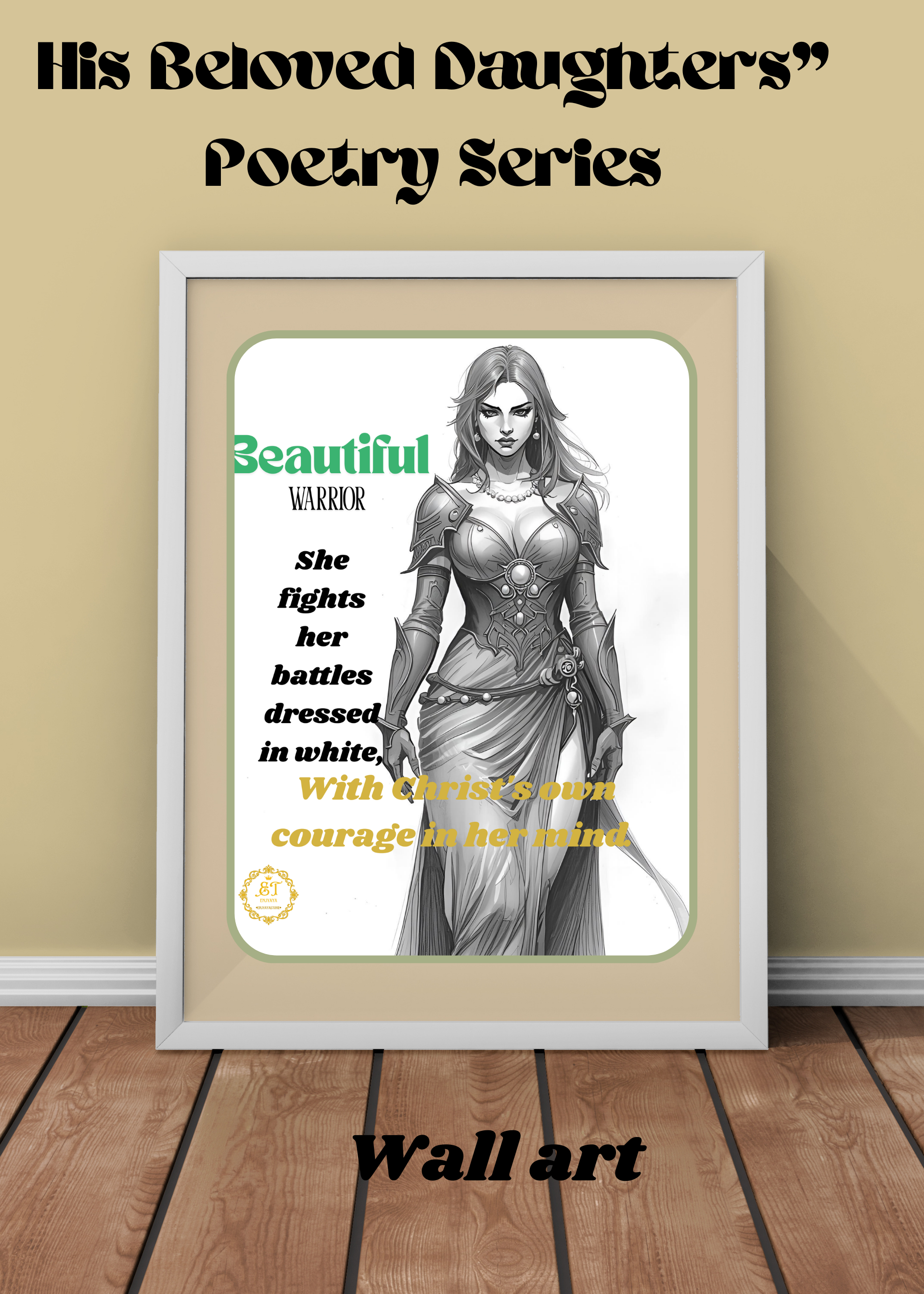 Christian Poetry -Wall art