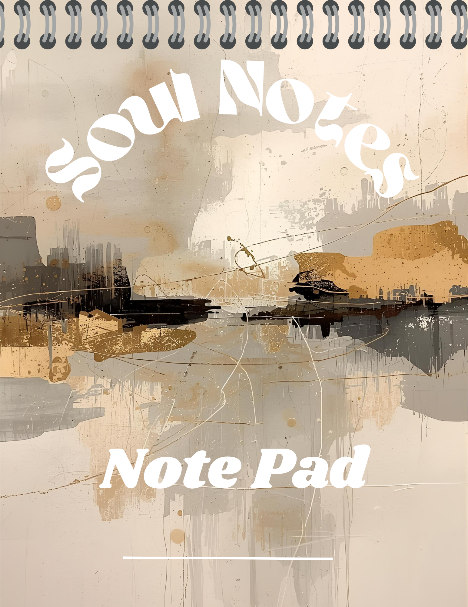 Soul Notes2-Note Pad 140pages 8.5x11in