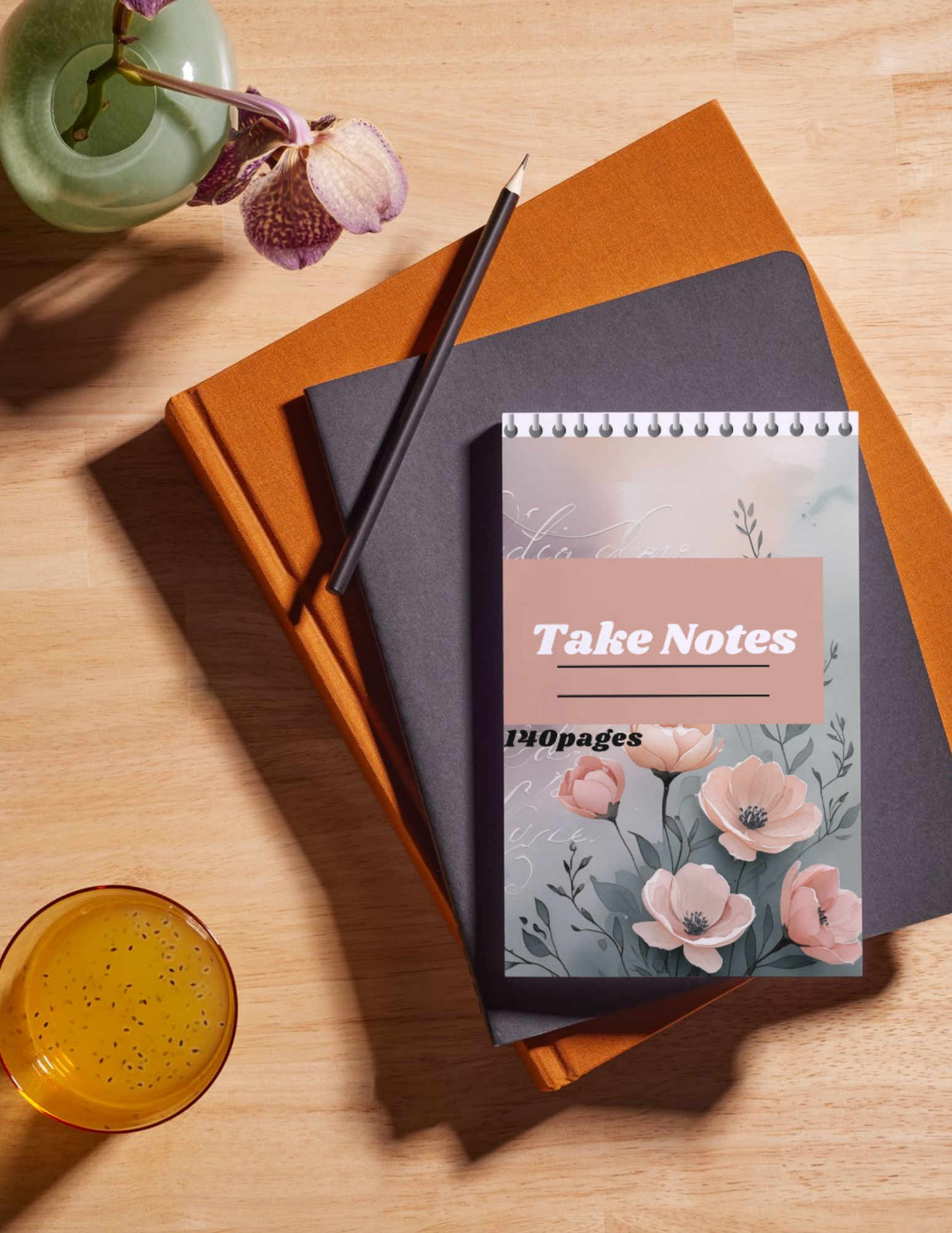 140pages NotePad 8.5x11in