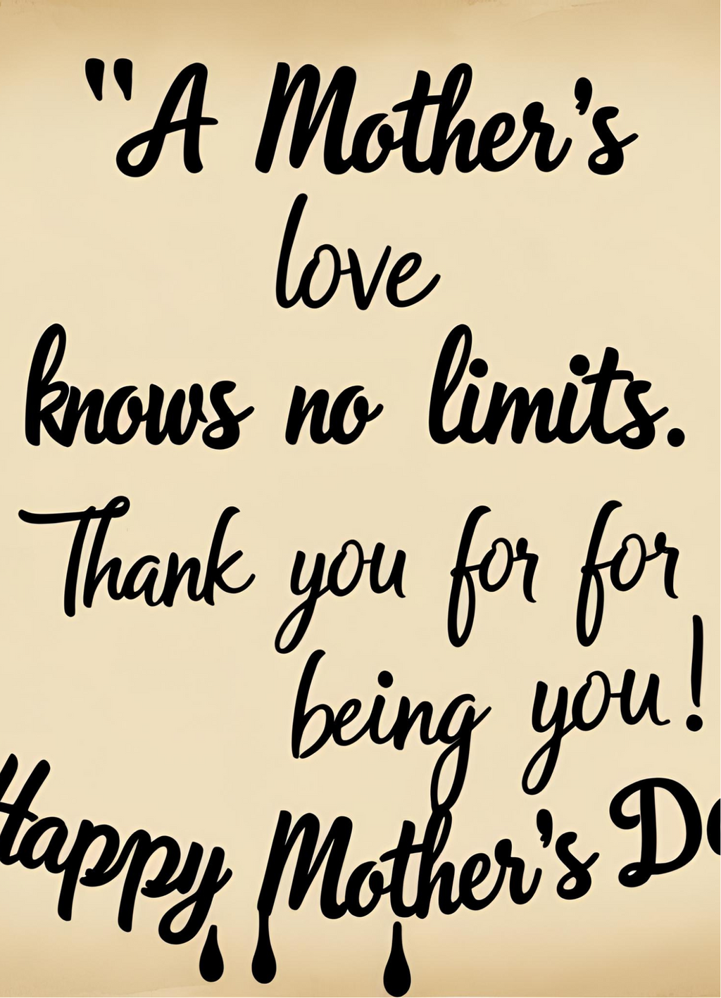 MOTHER'S DAY CARDS
