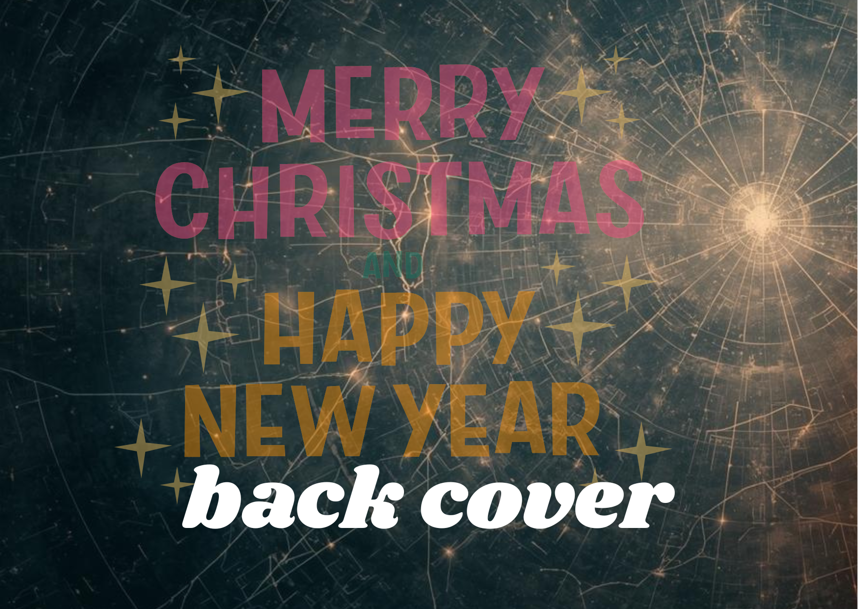 Golden Scars Holiday Greeting Cards