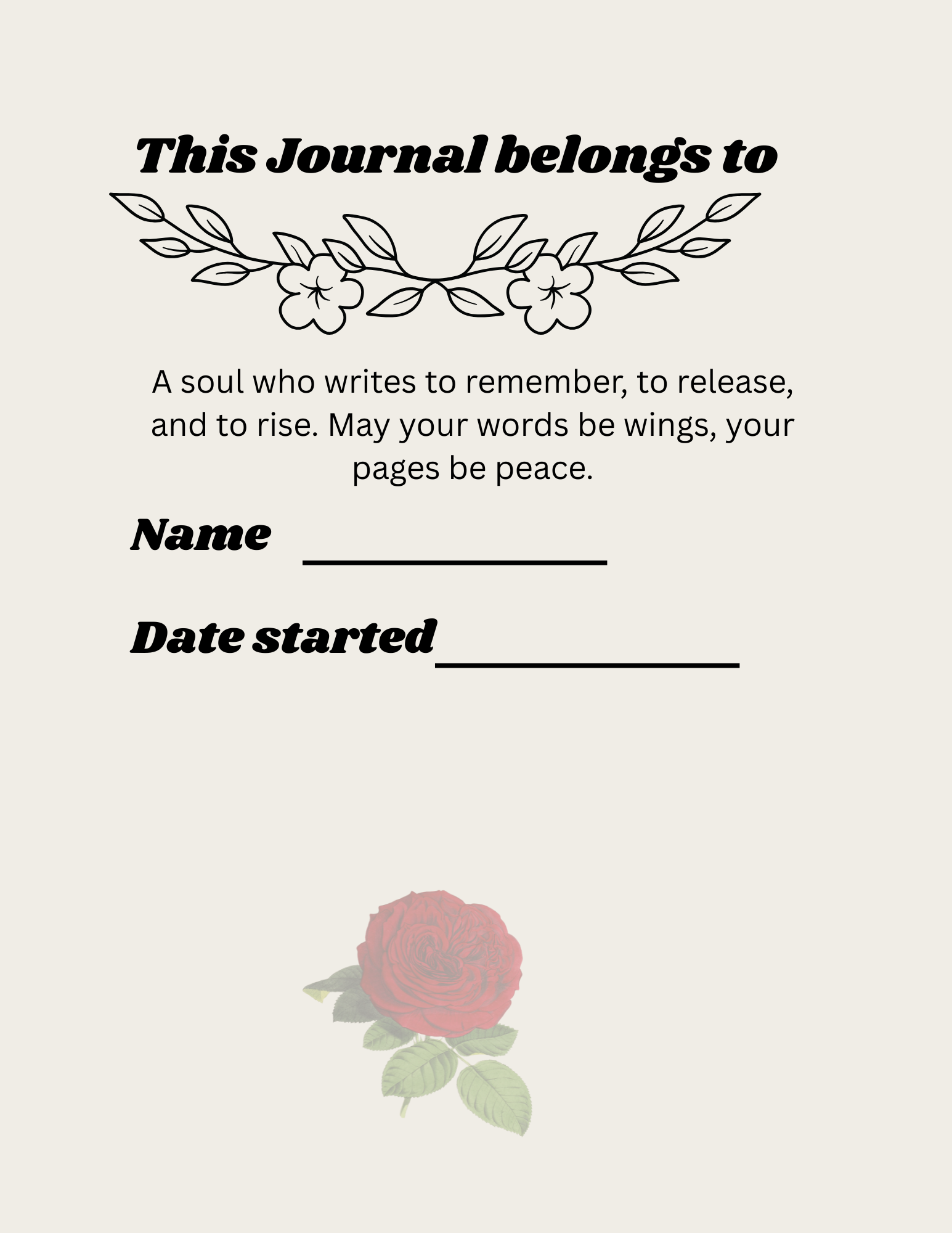 Soul Notes,Note Pad-140pages 8.5x11in