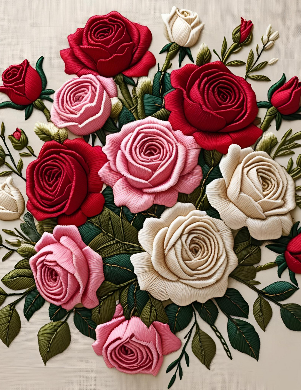 Petal Poise-embriodery collection