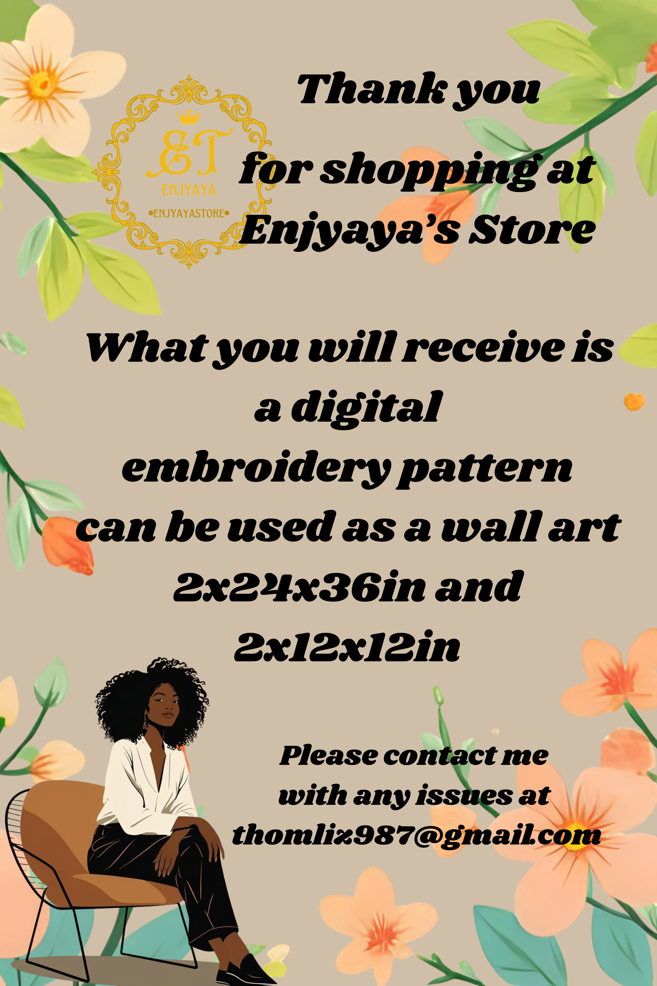 Ebroidery-Inspired Patterns