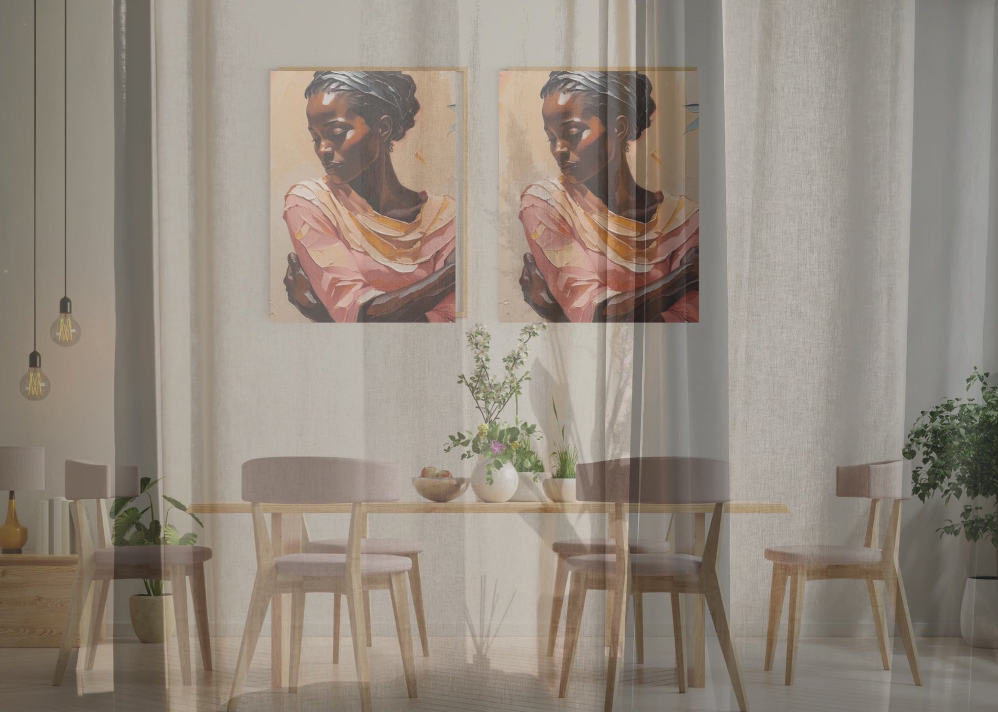Blossom in Grace Wall art