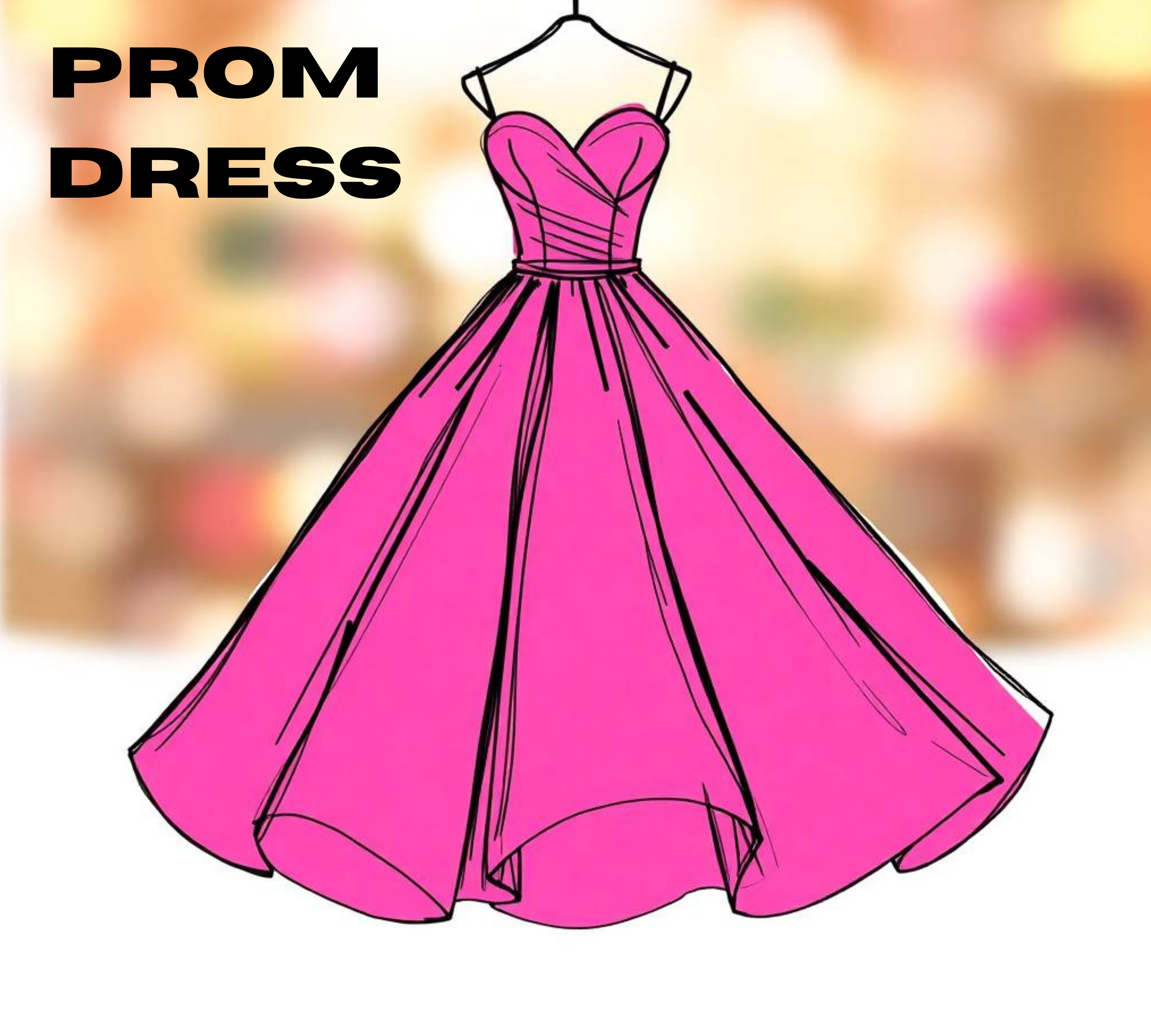 Prom dresses templates