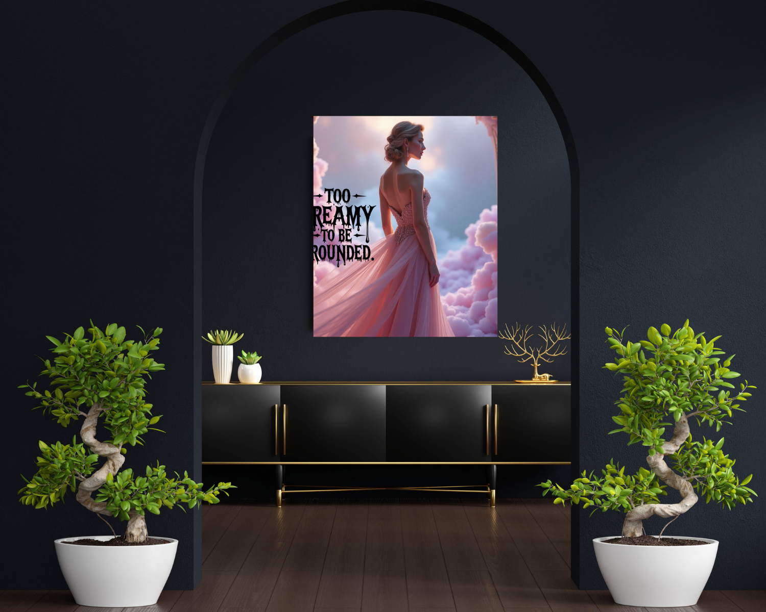 A set of 4  Wall art Too Dreamy
